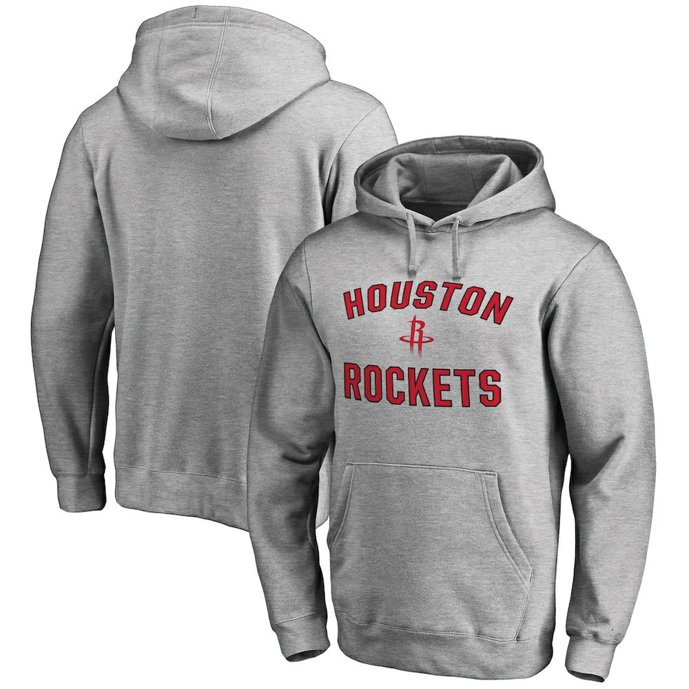 Houston Rockets Victory Arch Pullover Hoodie Ash - NBA