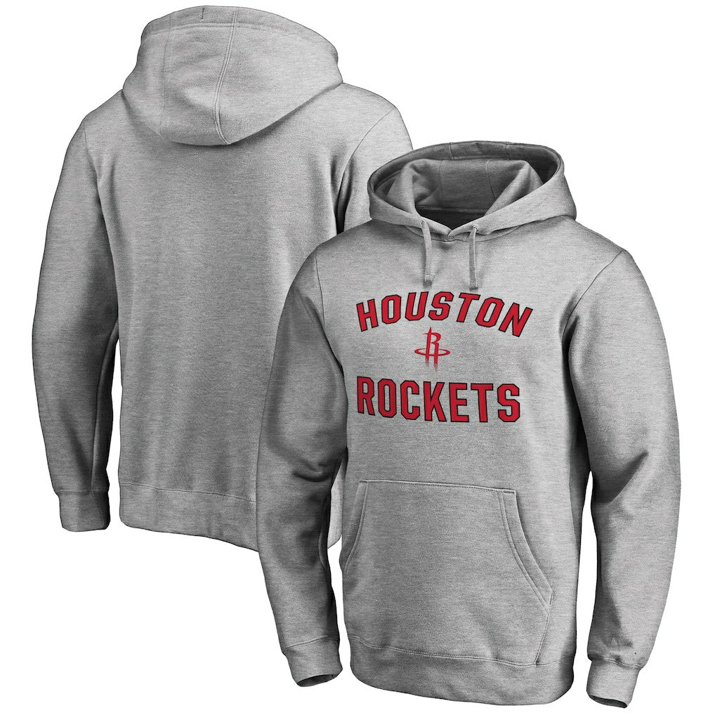 Houston Rockets Victory Arch Pullover Hoodie Ash - NBA
