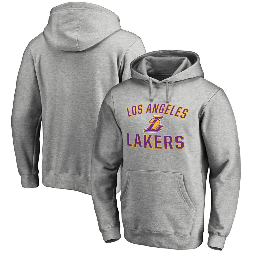 Los Angeles Lakers Victory Arch Pullover Hoodie Ash - NBA