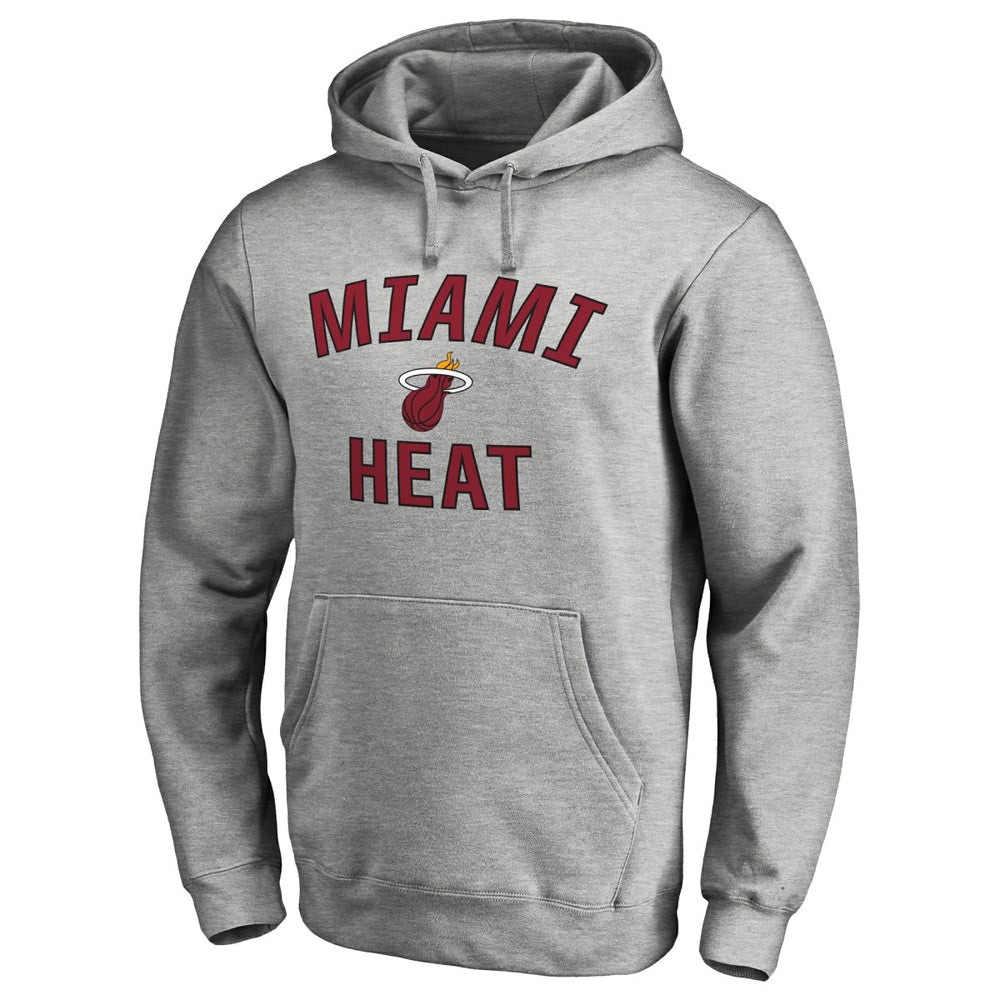Miami Heat Victory Arch Pullover Hoodie Ash - NBA