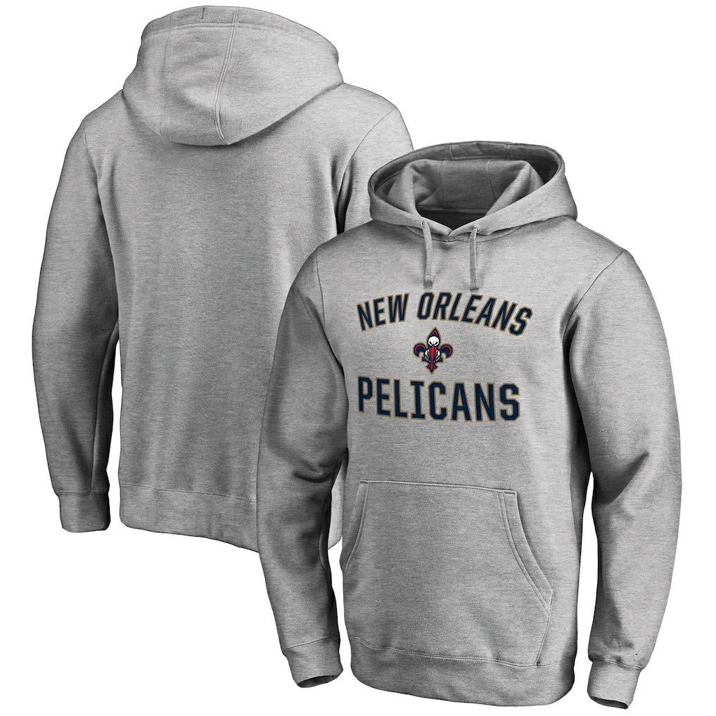 New Orleans Pelicans Victory Arch Pullover Hoodie Ash - NBA