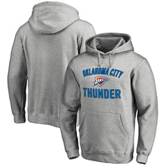 Oklahoma City Thunder Victory Arch Pullover Hoodie Ash - NBA