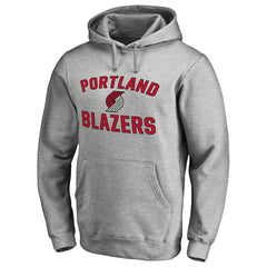 Portland Trail Blazers Victory Arch Pullover Hoodie Ash - NBA