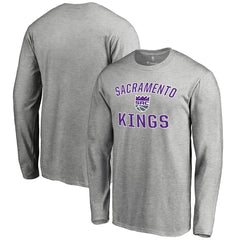 Sacramento Kings Victory Arch Long Sleeve T-Shirt Ash - NBA