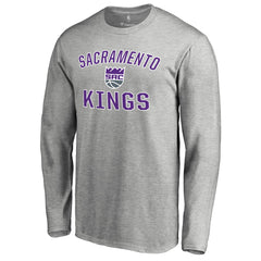Sacramento Kings Victory Arch Long Sleeve T-Shirt Ash - NBA
