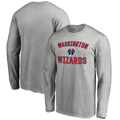 Washington Wizards Victory Arch Long Sleeve T-Shirt Ash - NBA