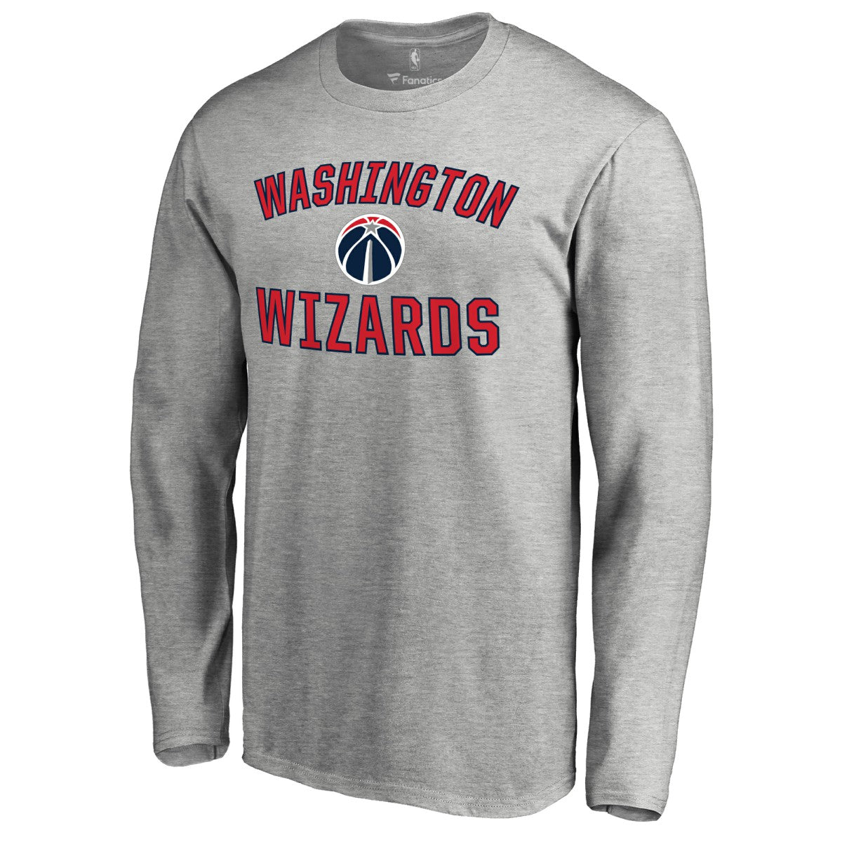 Washington Wizards Victory Arch Long Sleeve T-Shirt Ash - NBA