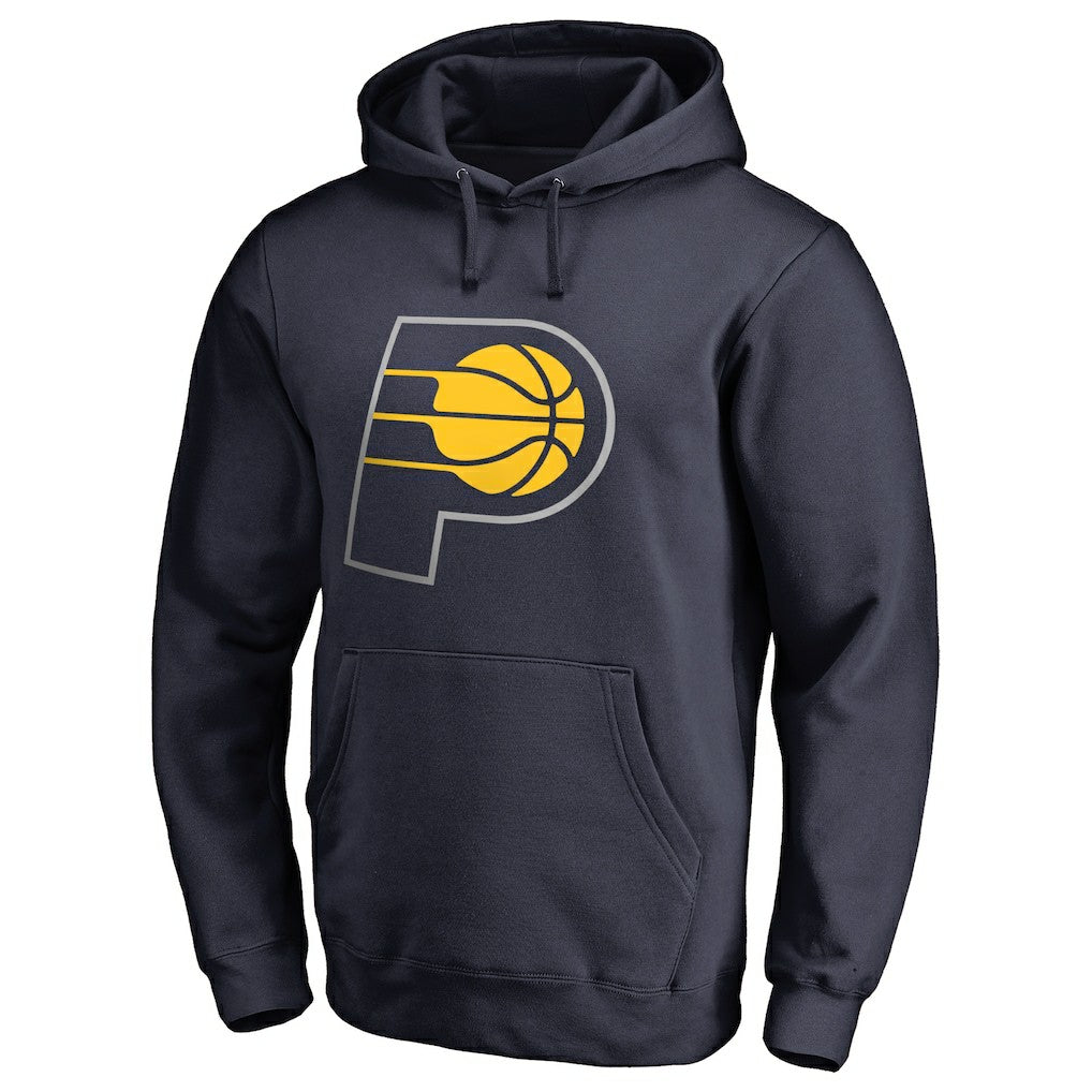 Indiana Pacers Primary Logo Pullover Hoodie Navy - NBA
