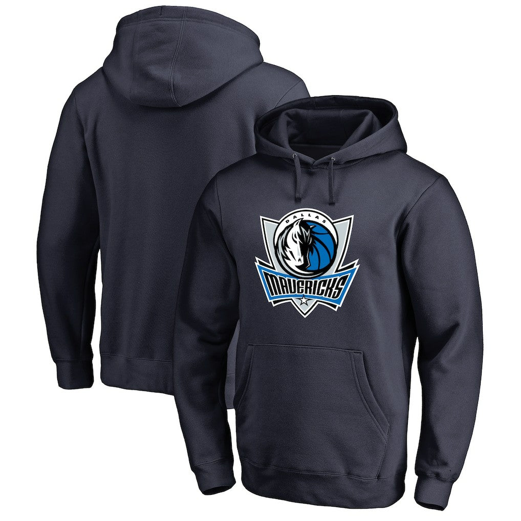 Dallas Mavericks Primary Logo Pullover Hoodie Navy - NBA