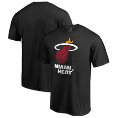 Miami Heat Primary Logo T-Shirt Black - NBA