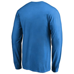 Oklahoma City Thunder Primary Logo Long Sleeve T-Shirt Blue - NBA