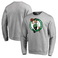Boston Celtics Primary Logo Sweatshirt Heathered Gray - NBA