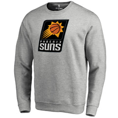 Phoenix Suns Primary Logo Sweatshirt Heathered Gray - NBA