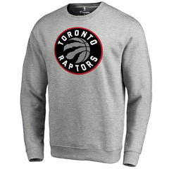 Toronto Raptors Primary Logo Sweatshirt Heathered Gray - NBA