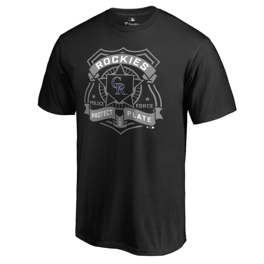 Colorado Rockies Police Badge T-Shirt - MLB