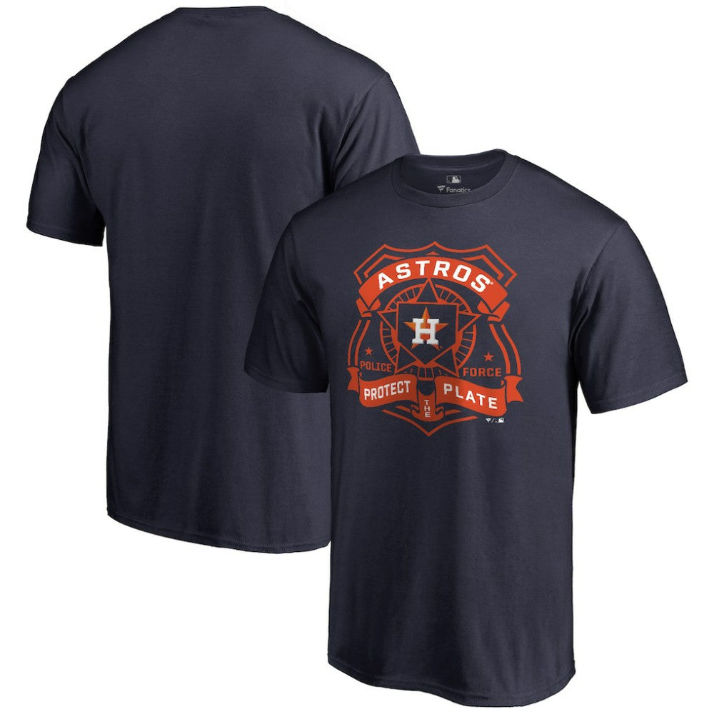 Houston Astros Police Badge T-Shirt - MLB