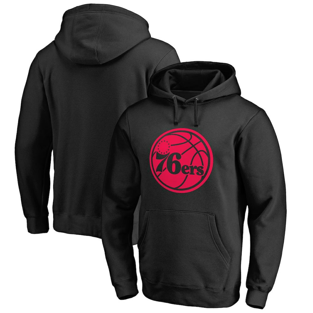 Philadelphia 76ers Taylor Pullover Hoodie Black - NBA