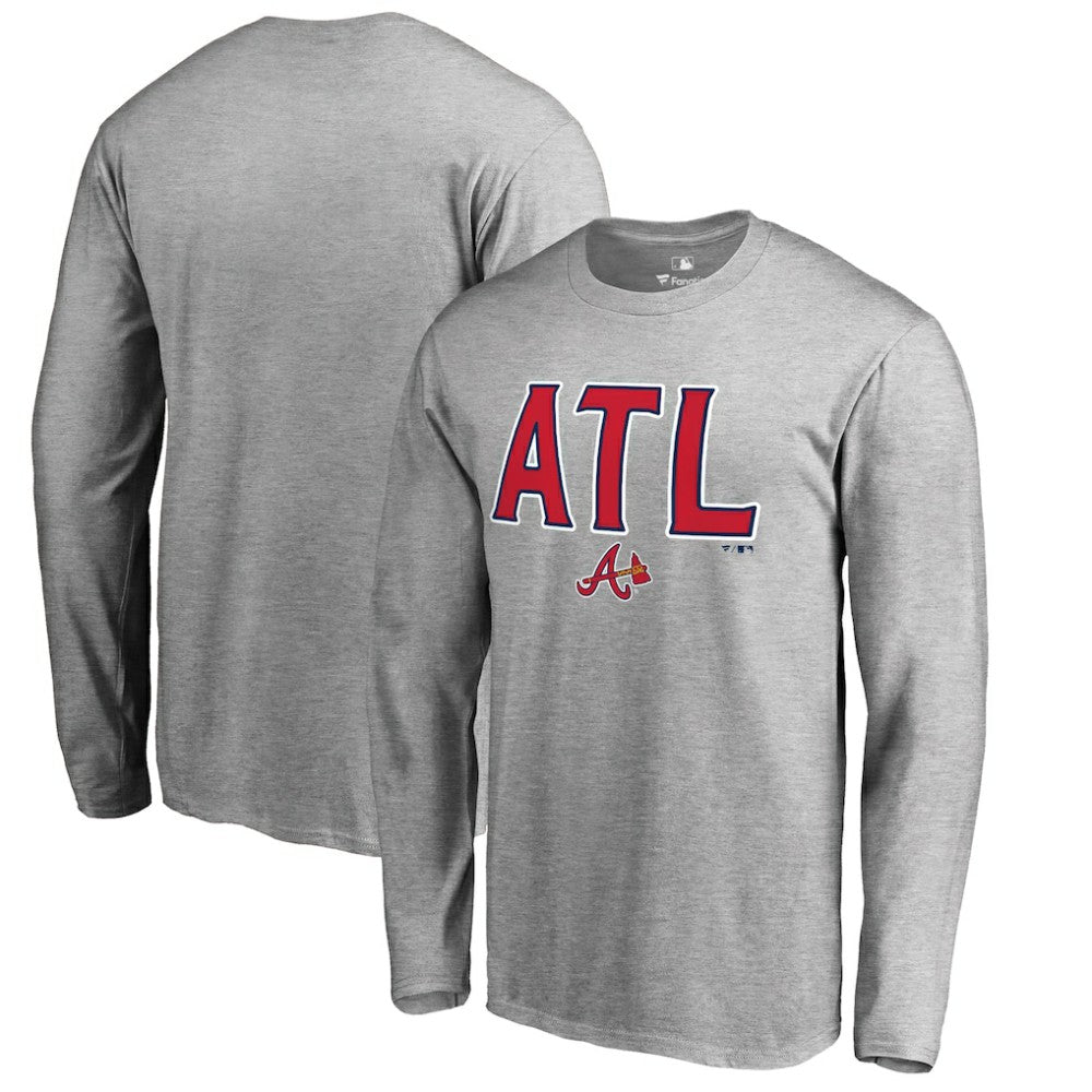 Atlanta Braves ATL Hometown Long Sleeve T-Shirt - MLB