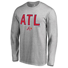 Atlanta Braves ATL Hometown Long Sleeve T-Shirt - MLB