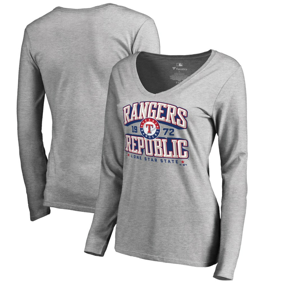 Texas Rangers Women's Rangers Republic Hometown Long Sleeve T-Shirt - MLB
