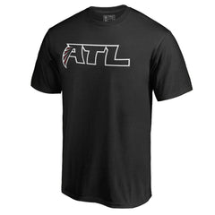 Atlanta Falcons Alternate Logo T-Shirt Black | NFL