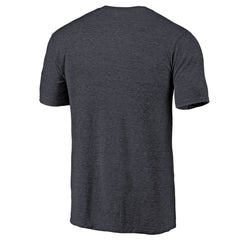 New Orleans Pelicans Distressed Team Logo Tri-Blend T-Shirt Heather Navy - NBA