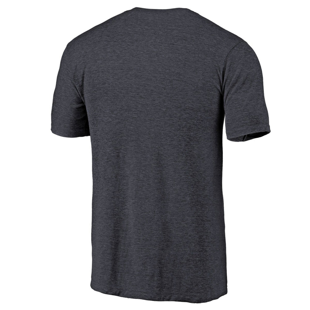 Washington Wizards Distressed Team Logo Tri-Blend T-Shirt Heather Navy - NBA