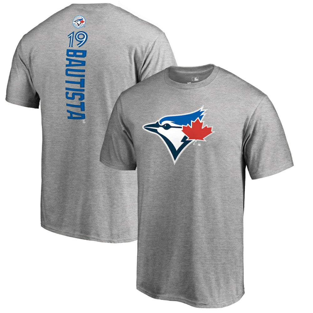 Jose Bautista Toronto Blue Jays Backer Name & Number T-Shirt - MLB