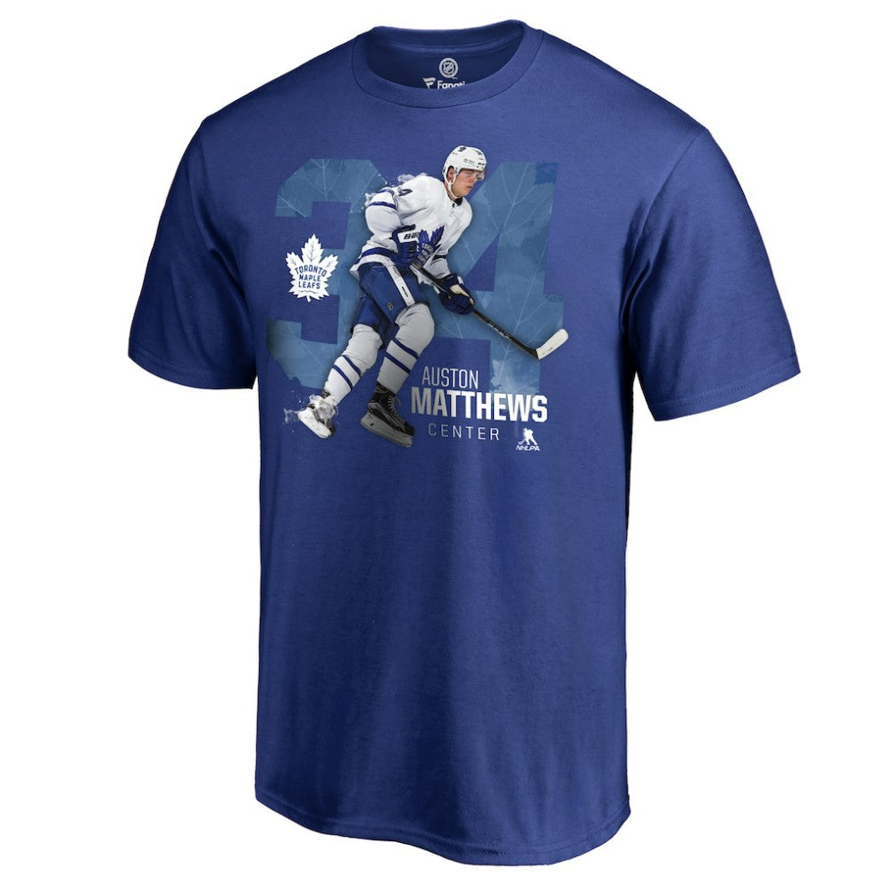 Auston Matthews Toronto Maple Leafs Core Player T-Shirt - Royal - NHL