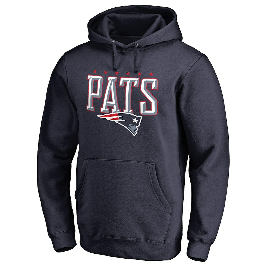 New England Patriots Hometown Collection True Patriot Pullover Hoodie Navy | NFL
