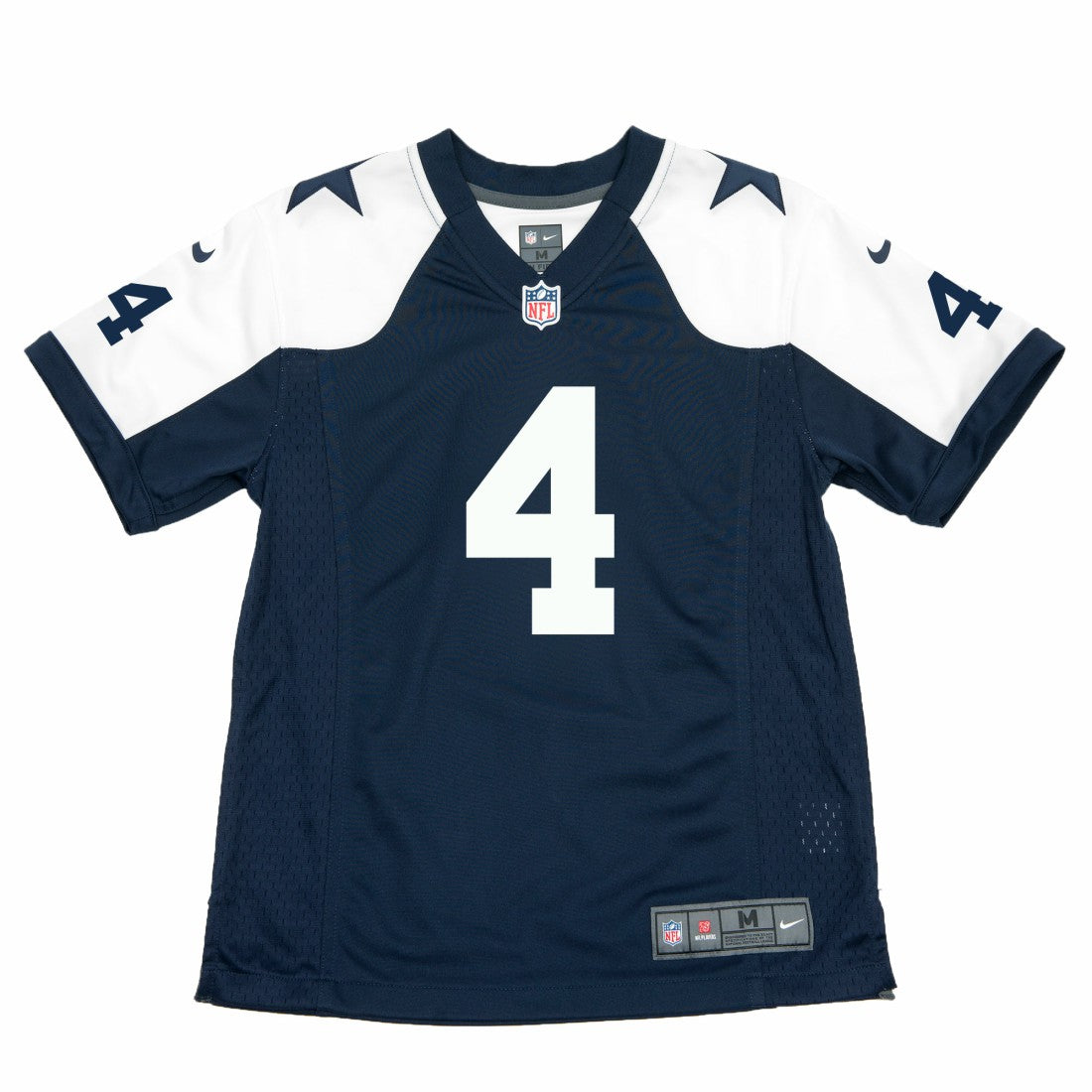 Dak Prescott Dallas Cowboys Youth Throwback Game Jersey Navy | Nike for Sale
