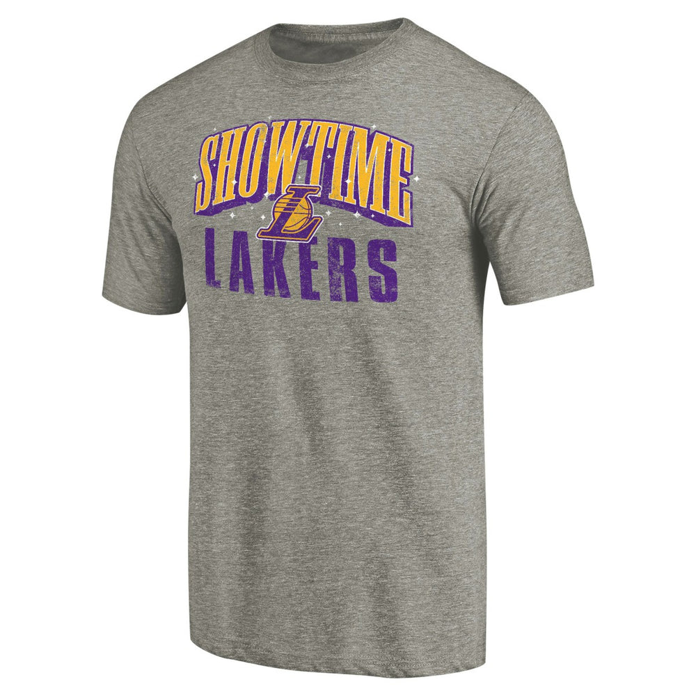 Los Angeles Lakers Hometown Collection Showtime Tri-Blend T-Shirt Gray - NBA