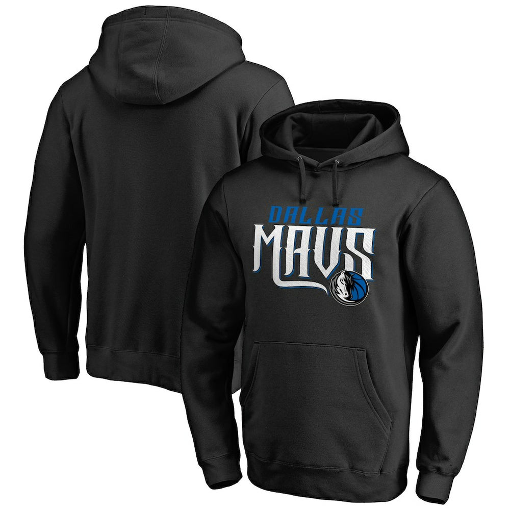 Dallas Mavericks Hometown Collection Mavs Pullover Hoodie Black - NBA