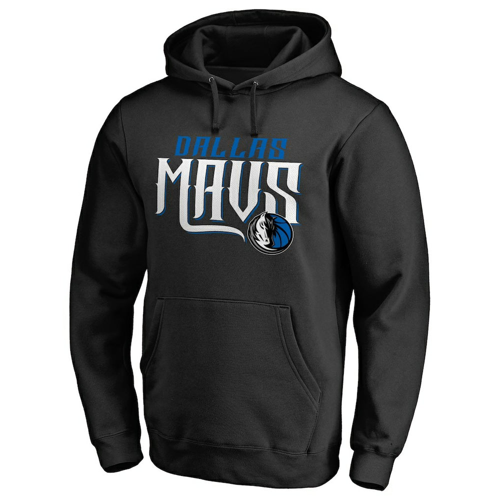 Dallas Mavericks Hometown Collection Mavs Pullover Hoodie Black - NBA