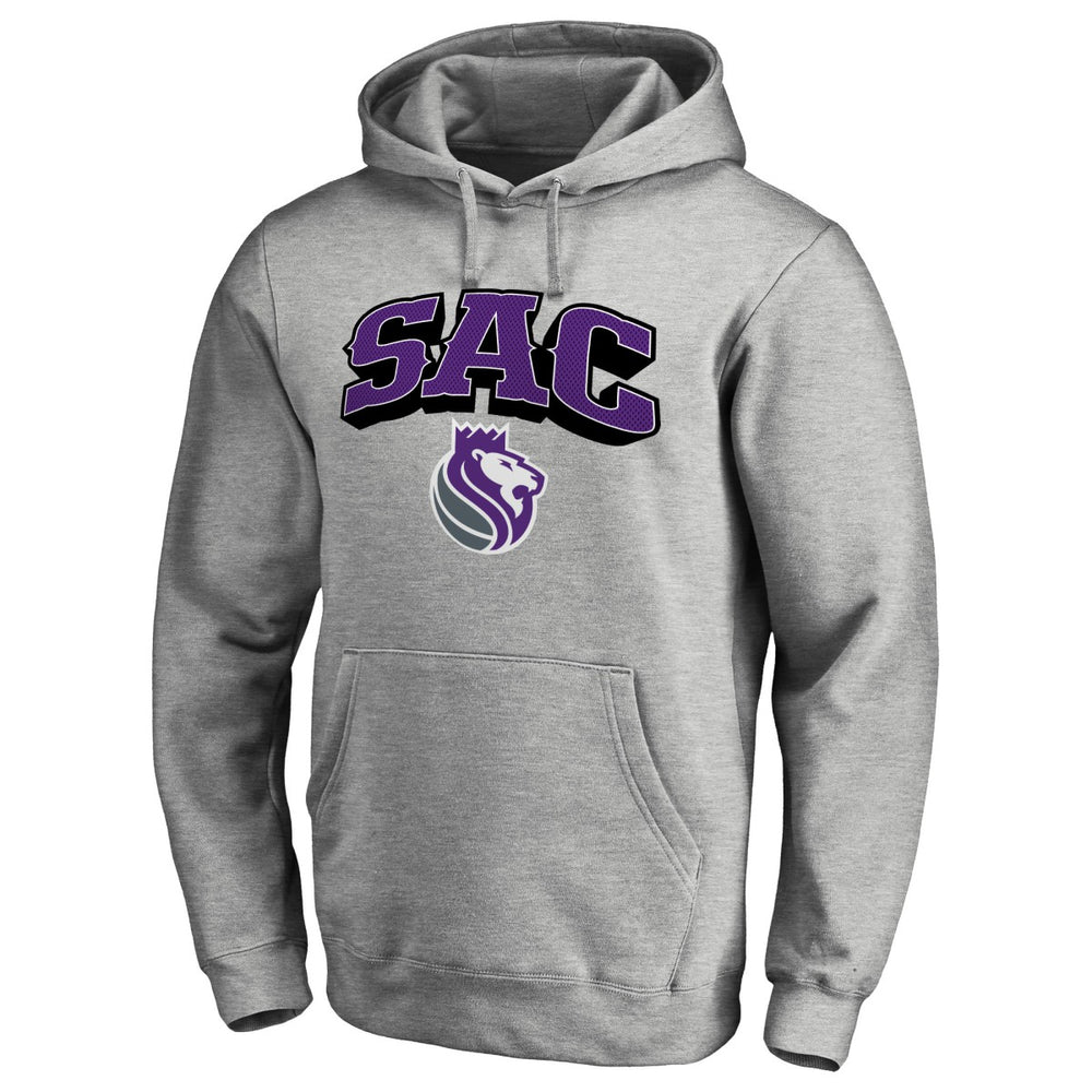 Sacramento Kings Hometown Collection SAC Pullover Hoodie Ash - NBA