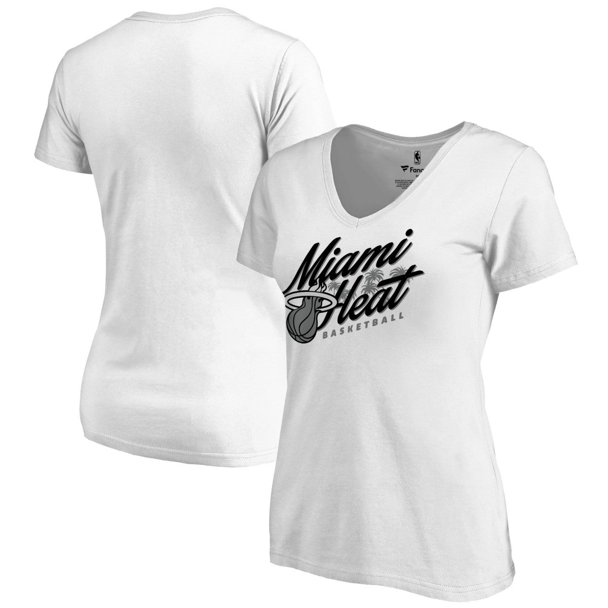 Miami Heat Women's Hometown Collection Miami Beach T-Shirt White - NBA
