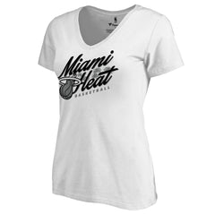 Miami Heat Women's Hometown Collection Miami Beach T-Shirt White - NBA