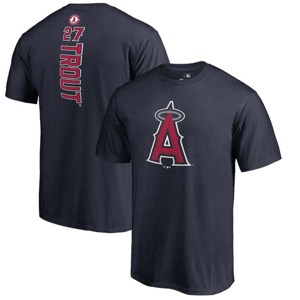 Mike Trout Los Angeles Angels Backer T-Shirt - MLB