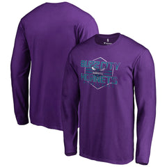 Charlotte Hornets Hometown Collection The Nest Long Sleeve T-Shirt Purple - NBA
