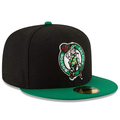 Boston Celtics Team Color 2Tone 59FIFTY Fitted Hat Black/Green - NBA