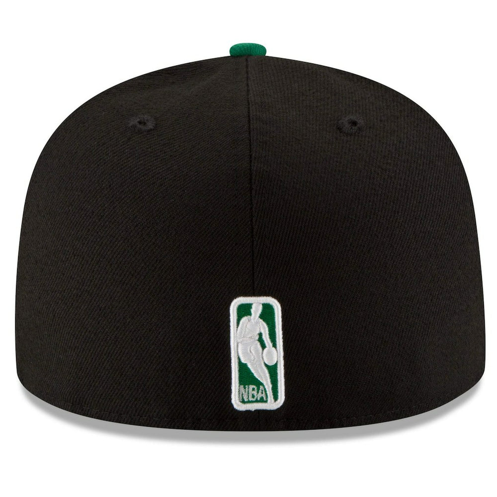 Boston Celtics Team Color 2Tone 59FIFTY Fitted Hat Black/Green - NBA