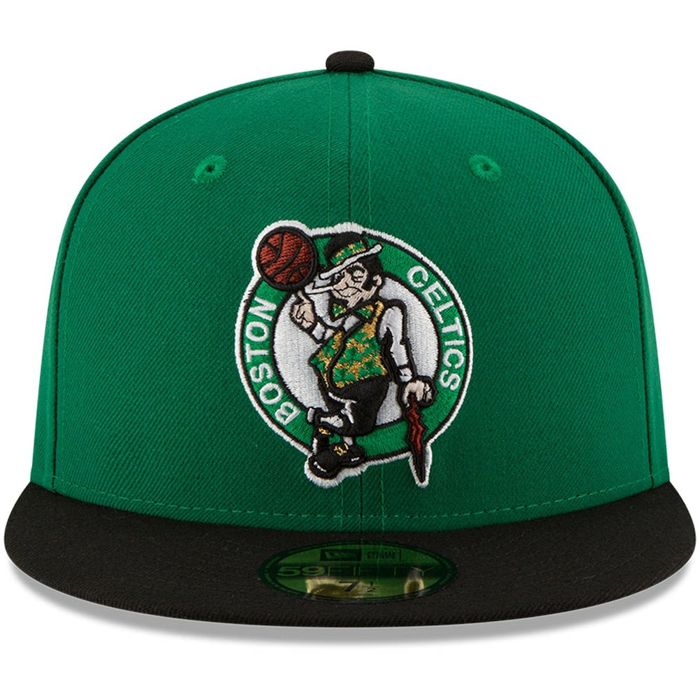 Boston Celtics Team Color 2Tone 59FIFTY Fitted Hat Green/Black - NBA