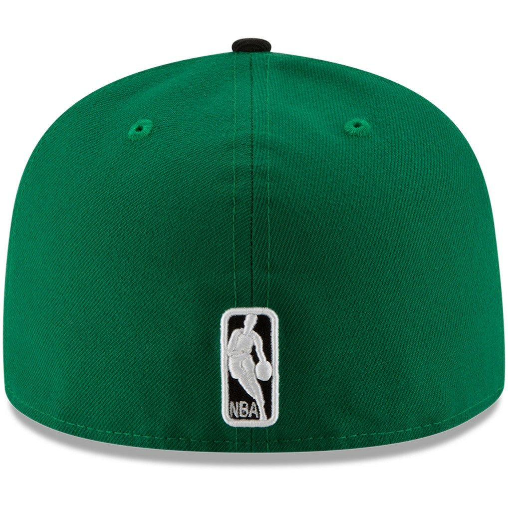 Boston Celtics Team Color 2Tone 59FIFTY Fitted Hat Green/Black - NBA
