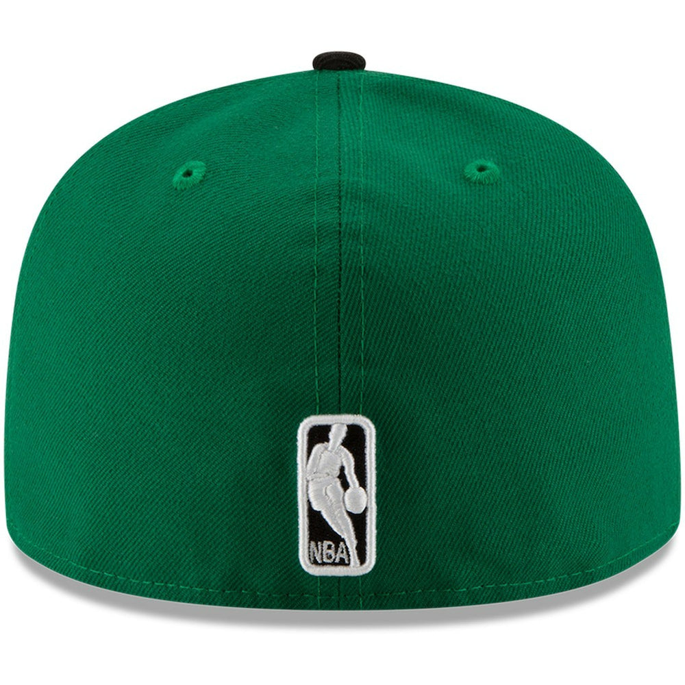 Boston Celtics Team Color 2Tone 59FIFTY Fitted Hat Green/Black - NBA