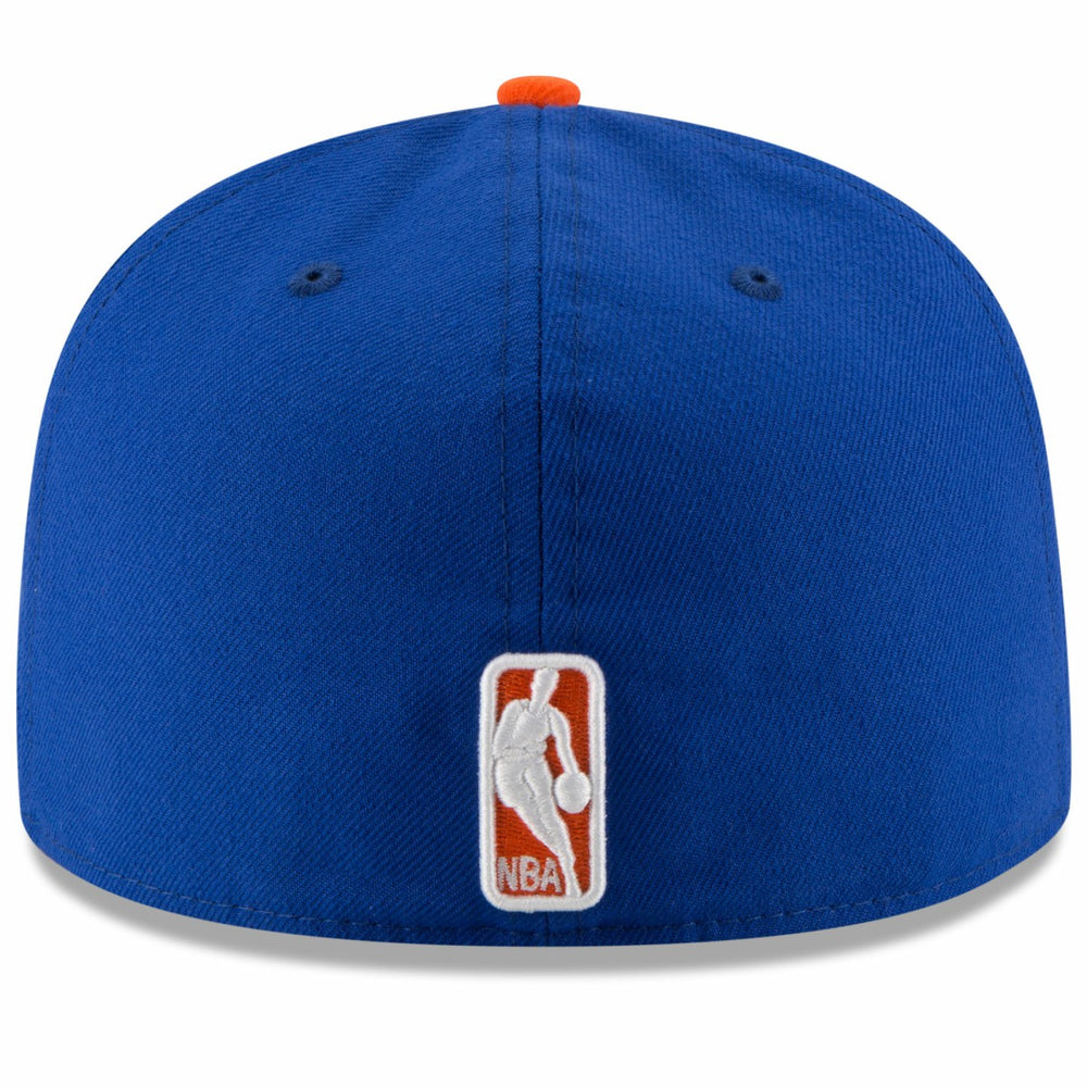 New York Knicks Team Color 2Tone 59FIFTY Fitted Hat Royal/Orange - NBA