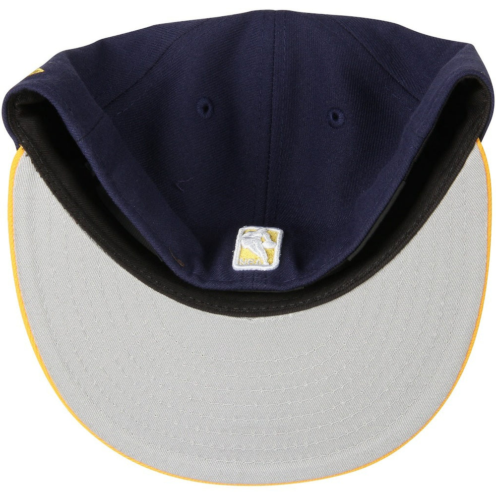 Indiana Pacers Team Color 2Tone 59FIFTY Fitted Hat Navy/Yellow - NBA