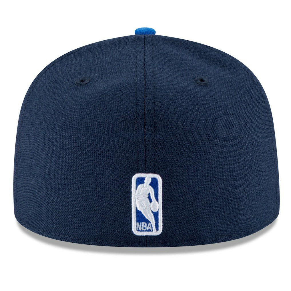 Oklahoma City Thunder Team Color 2Tone 59FIFTY Fitted Hat Navy/Royal - NBA
