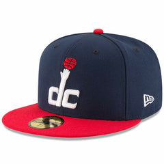 Washington Wizards Team Color 2Tone 59FIFTY Fitted Hat Navy/Red - NBA