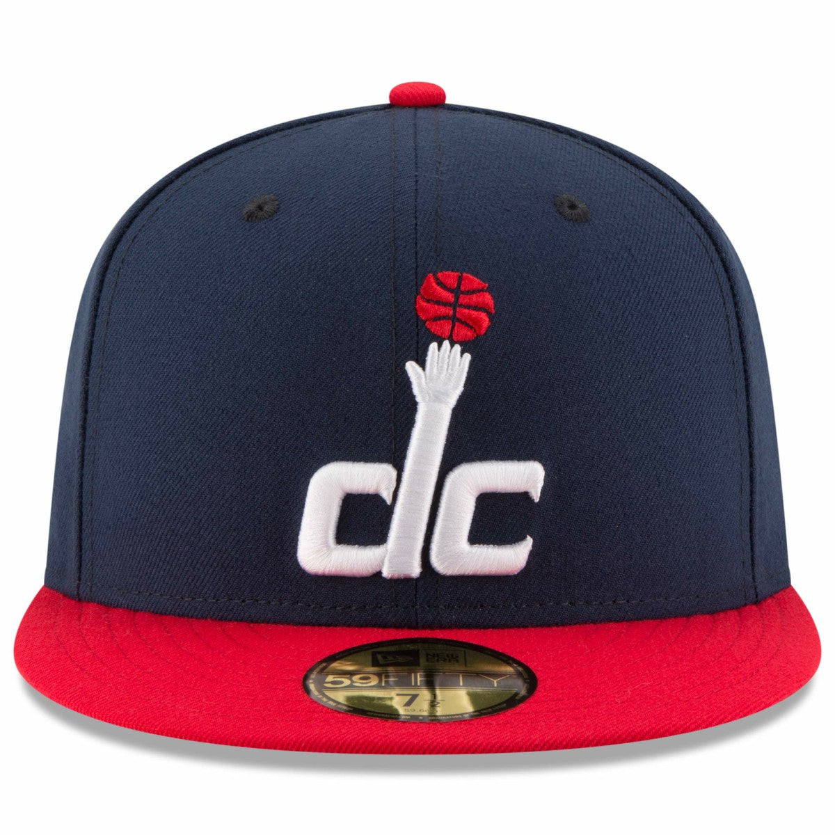 Washington Wizards Team Color 2Tone 59FIFTY Fitted Hat Navy/Red - NBA
