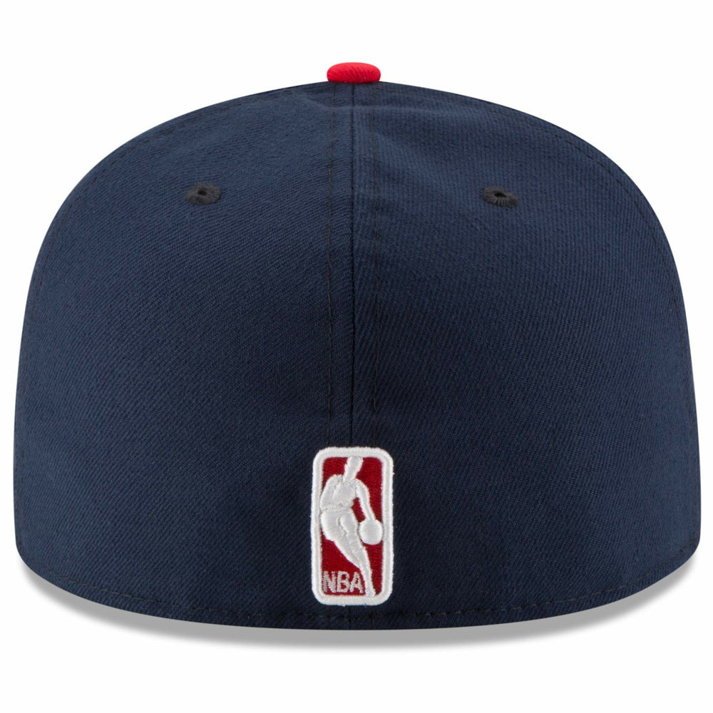 Washington Wizards Team Color 2Tone 59FIFTY Fitted Hat Navy/Red - NBA